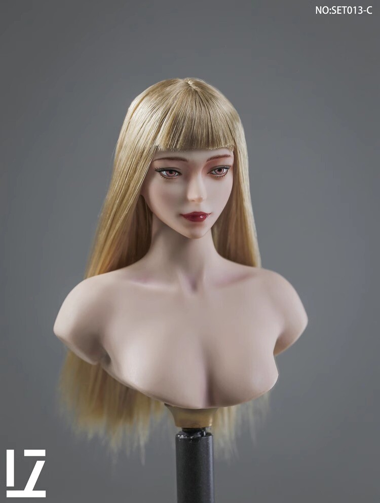 1/6 Joe ヘッド with Hair Implantation LZ TOYS SET013 1/6