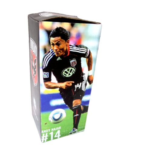 2010 Andy Najar DC United MLS Soccer Bobblehead Figure NEW - Picture 1 of 4