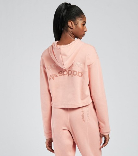 New Adidas Essentials Cropped Hoodie GD3088 Women\u0026#039;s Size X-Large XL |  eBay