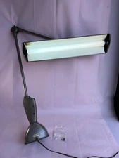 VINTAGE  MAGIC ARM FLOATING FIXTURE ARTICULATING INDUSTRIAL DRAFTING DESK LAMP