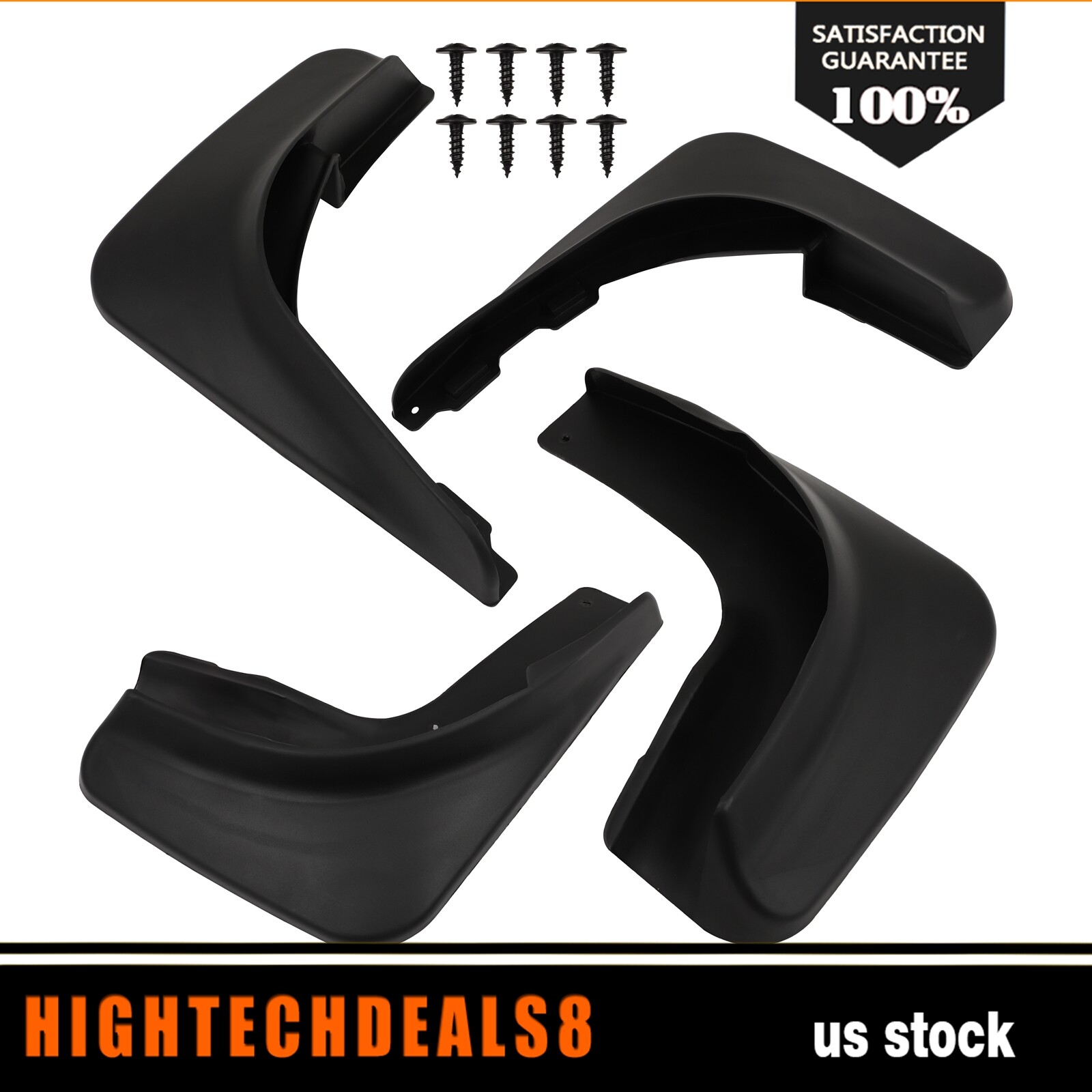 Mud Flaps For Both of 4 Fender Fits 2010-2014 Volkswagen Golf Mudguard Set Kits-image