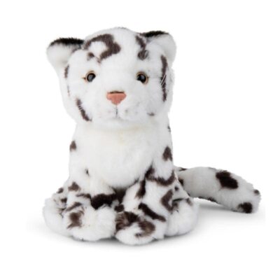 WWF WWF00045 Plüsch Schneeleopard Soft, realistisch gestaltetes Plüschtier, ca. 