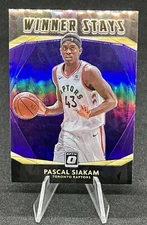 2020-21 Panini Donruss Optic - Winner Stays Purple Prizm #13 Pascal Siakam