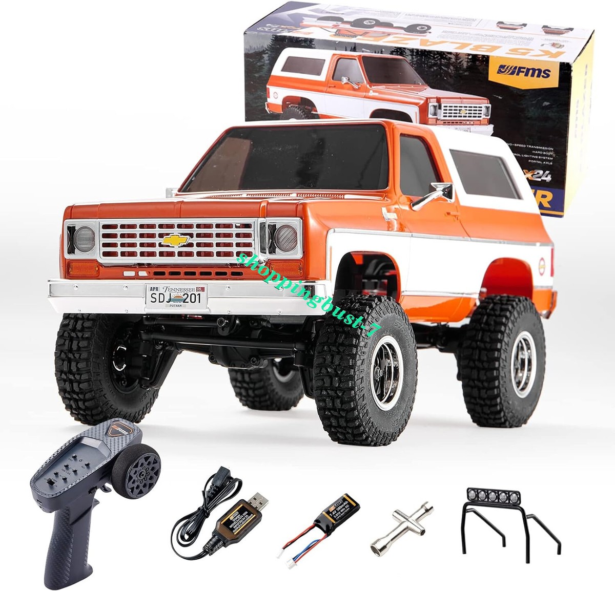 FMS 1/24 RC Crawler Officially Licensed K5 Blazer RC FCX24 FMS 1/24 RC Crawler Officially Licensed K5 Blazer RC FCX24