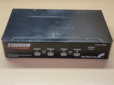 StarTech Starview SV431USB | 4 Port USB Keyboard/Mouse/Monitor Sharing Switch