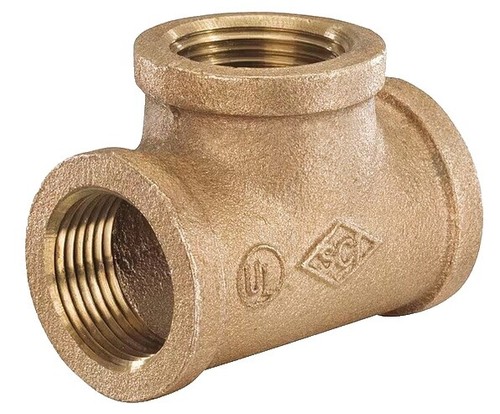 EFIELD 30-Pack 1/2" Copper Tee Fittings - Sweat Solder Plumbing Connections