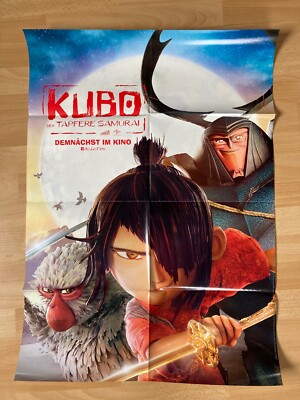 Filmposter * Kinoplakat * A1 * Kubo - Der tapfere Samurai * 2016 * Anime