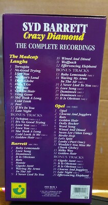 Crazy Diamond [Box] by Syd Barrett (CD, Apr-1993, 3 Discs, Harvest