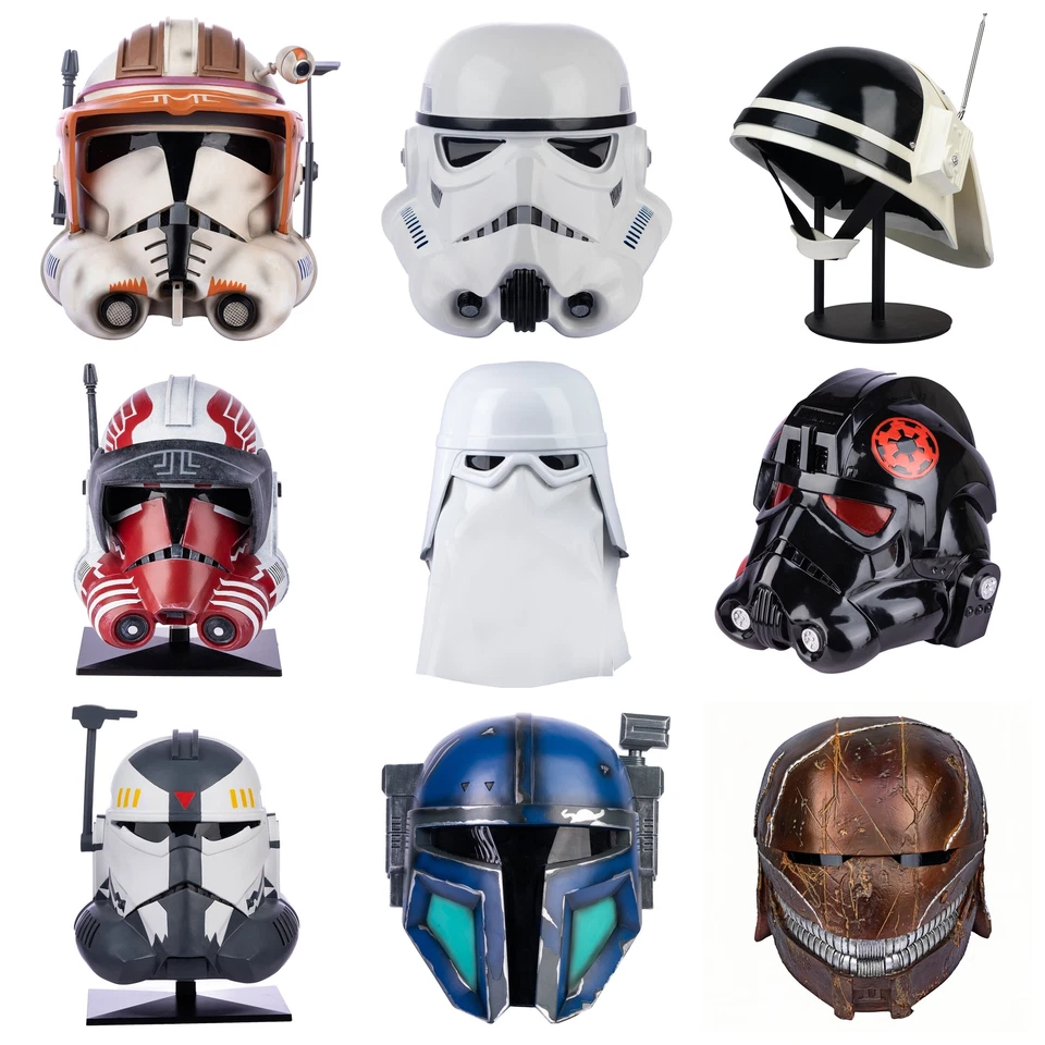 Xcoser Captain Rex Commander Cody Clone Trooper Helmet Party Cosplay Props Resin - Image 2 of 4
