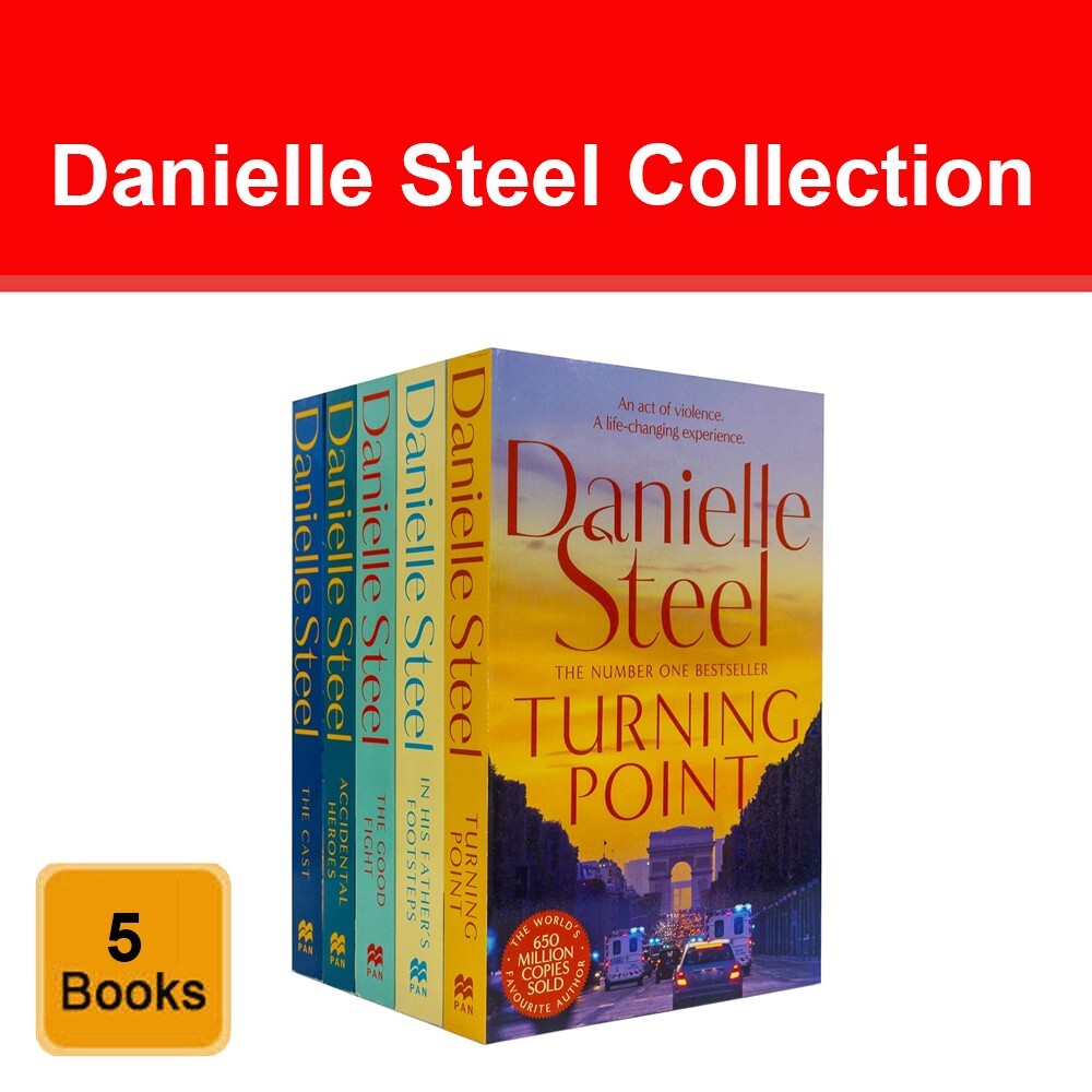 Danielle Steel Collection Books Set Series (Turning Point