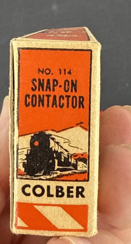 Colber 114 O and Standard Gauge Snap On Contactor with Box And Instructions - Image 2 of 4