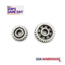 Pem 65020A, 2 Pack Natural Steel Premium Quick Change Gears Set 20A Performance