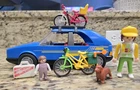 Playmobil 3739 Family Car Touring Sedan Playset Vintage 1992 Summer Fun Holiday