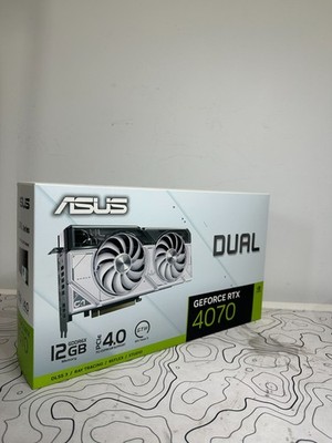BOX ONLY - ASUS 4070 DUAL White