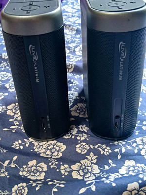 iLive Platinum ISWF476B Wireless Multi-Room Speaker Pair Bluetooth Wi-Fi