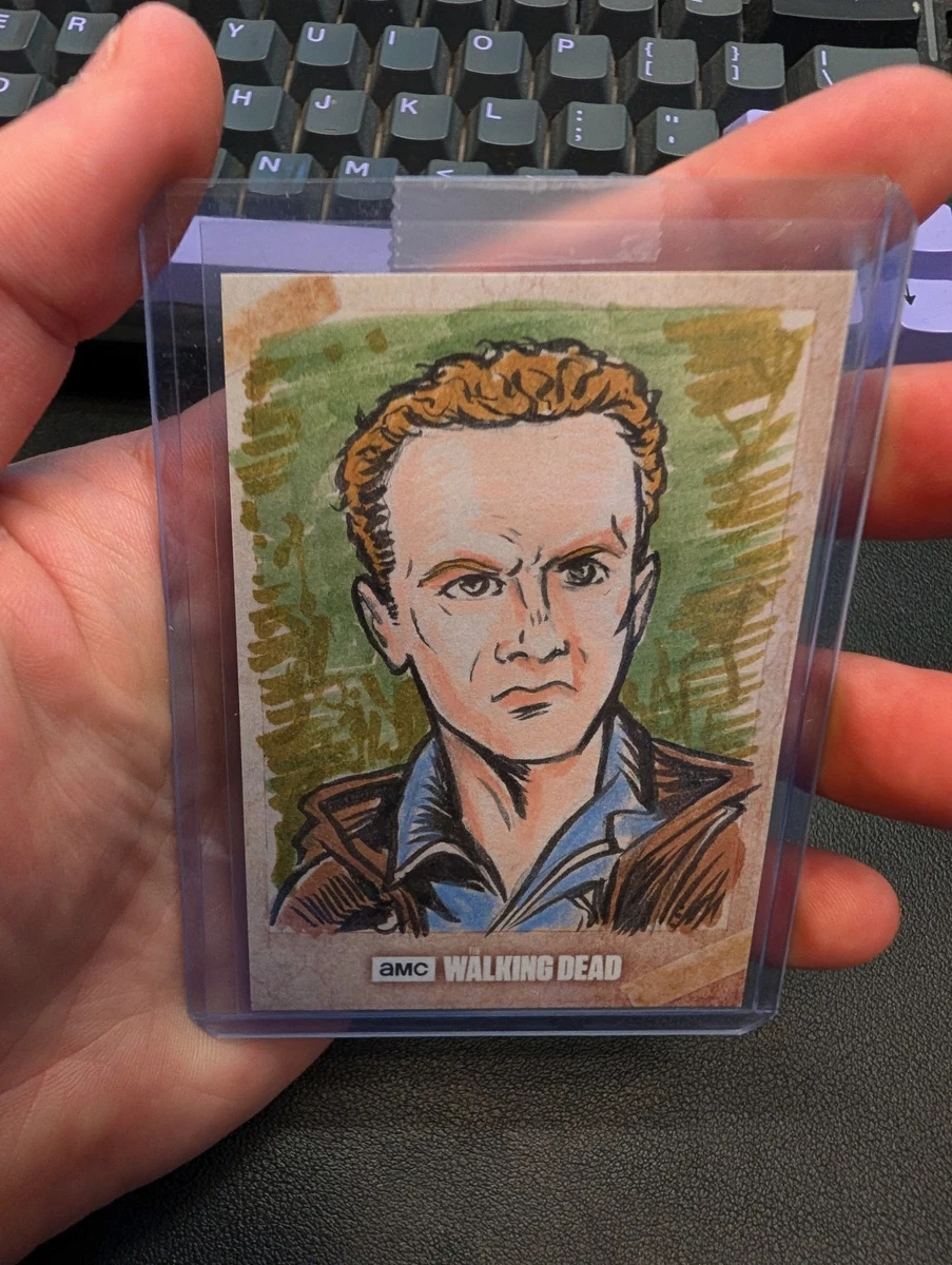Walking Dead with Sketch Collectable Trading Cards for sale | eBay