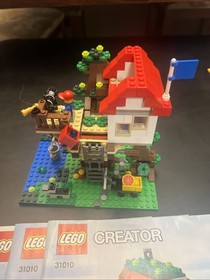 Lego Creator Tree House 31010 99.8% Complete W/Instructions