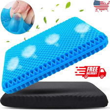 Honeycomb Gel Seat Cushion 2.5cm Thick Cooling Orthopedic Support