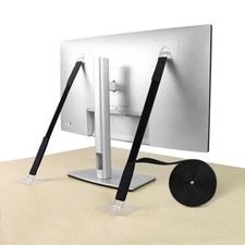 HMOKGRT 4 Pack Cut to Length TV Safety Straps for Flat Screen, No-Drill