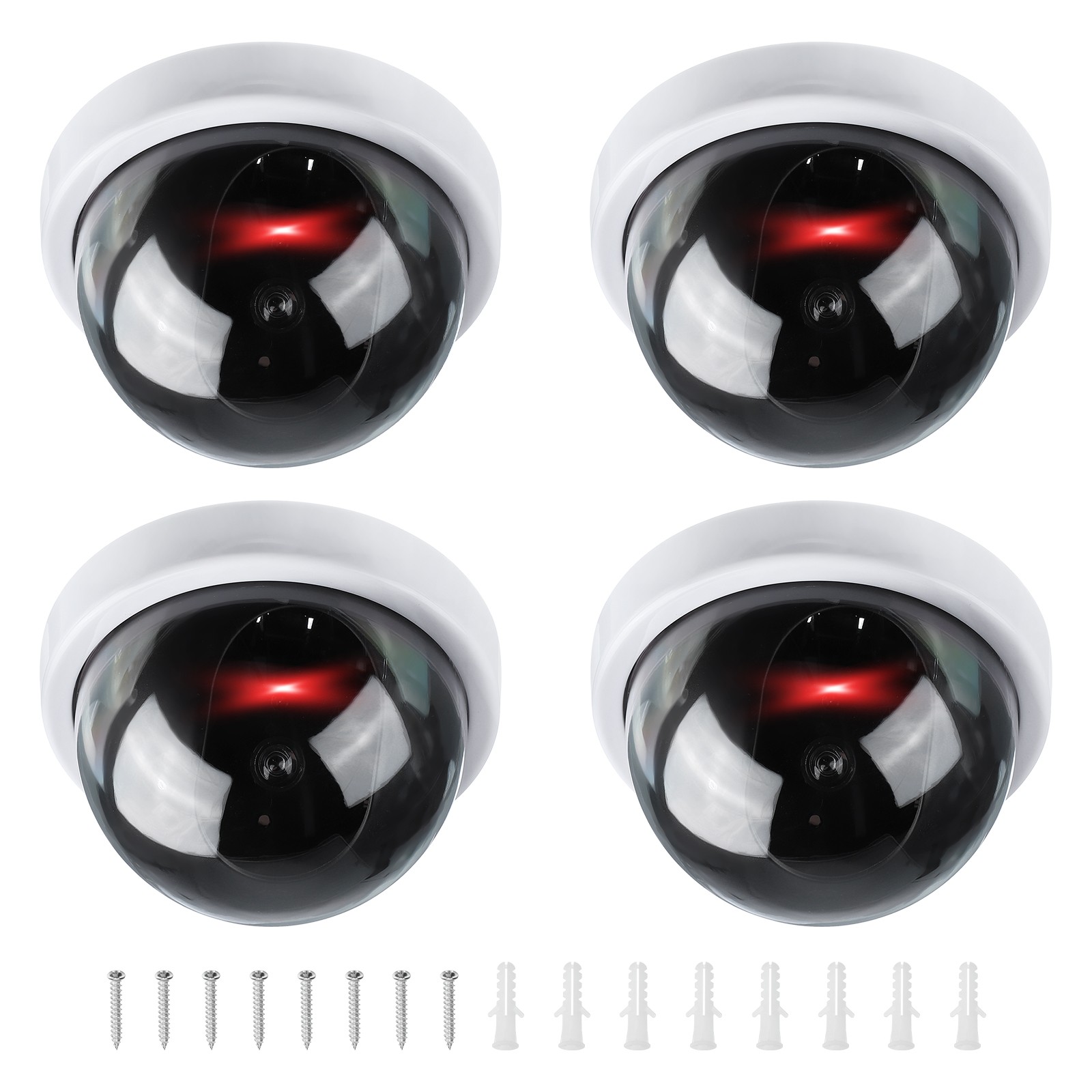 With Red Light & Screw, White