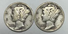 1930 and 1930-S 10C Mercury Dimes 90% Silver