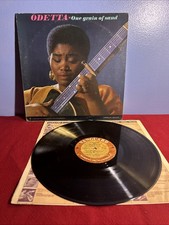Odetta One Grain of Sand LP Vinyl Record Vanguard Stereolab 1977 Reissue