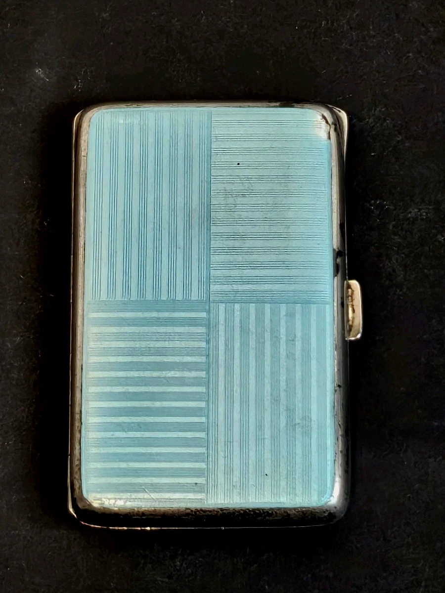 ebay silver cigarette case sterling silver enamel cigarette case products for sale