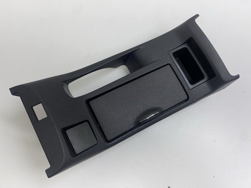 2008 - 2015 Mitsubishi Lancer Center Console Cup Holder Storage Cubby BLACK U19B - Picture 2 of 19