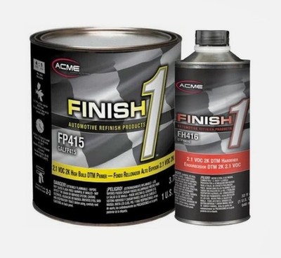 Sherwin-Williams Finish 1 FP415 High Build 2.1 VOC DTM Gray Primer Gallon Kit