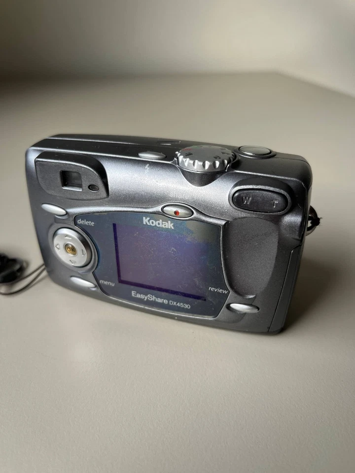 Kodak EasyShare DX4530 Digital Camera 5MP 3X Zoom Gray y2k vintage WORKS - Image 4 of 4