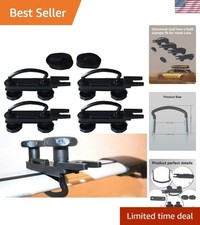 Universal Roof Box U-bolt Clamp Set - 4 Pcs Stainless Steel For Safe Travel Universal Roof Box U-bolt Clamp Set - 4 Pcs Stainless Steel For Safe Travel