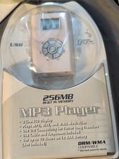 Vintage Audio Solutions 606392 Portable Music MP3 Player w/ Headphones USB WMA