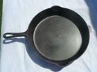 Griswold Cast Iron Skillet #13 Milled Bottom