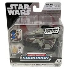 Star Wars Micro Galaxy Squadron Obi-Wan's Jedi Interceptor New Armada Edition