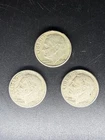 1962-D 1963-D 1964-D Roosevelt Silver Dime Lot (3) Denver Mint 90% Silver Coins