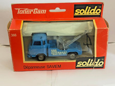 Solido TonerGam réf 366 : Saviem SG4 Dépanneuse sos dépannage bleu