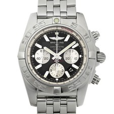 BREITLING Chronomat 44 A011B67PA black/Silver WATCH 722778