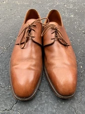 ⭐️ RALPH LAUREN  HANDMADE BENCH OXFORD LACE DRESS  SHOES  10 ⭐️