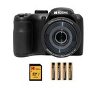 Kodak PIXPRO AZ255 Astro Zoom 16MP Digital Camera 32GB SD Bundle (Black)