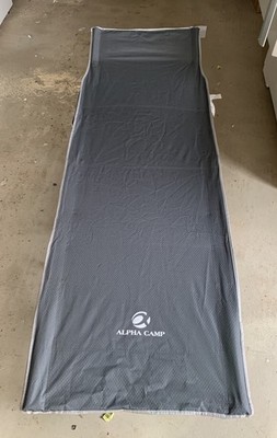 Campingbett Feldbett Klappbar Ultraleicht Campingliege mit Seitentasche und T...