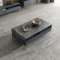 Couchtisch Tisch Luxus Design Tische Kaffee Beistelltische Wohnzimmer Stein Neu