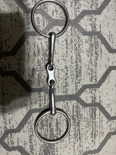 French Link loose Ring bit, 5 3/4, Ring size 3 inches