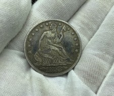 1853 Arrows and Rays Seated Liberty Half Dollar Choice Extremely Fine XF+ T80