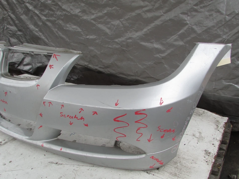 BMW 325i 328i 330i 2006-2007-2008 parachoques delantero cubierta sedán 5111 7058443 OEM Foto 3 de 4