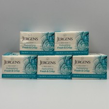 Jergens Mild Soap Refreshing Fresh Crisp - 3 oz each - Jumbo 5 Pack 10 Bars