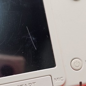 Nintendo 3DS XL/LL White & Pink Handheld System Charge and Stylus Tested Working