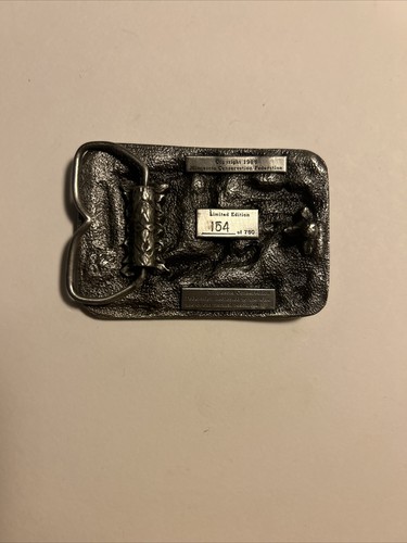 VINTAGE 1985 MINNESOTA CONSERVATION FEDERATION. BELT BUCKLE Limited Production - Picture 5 of 5