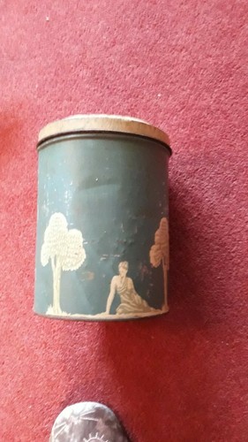 vintage wedgwood adams style food canister TIN - Picture 3 of 6