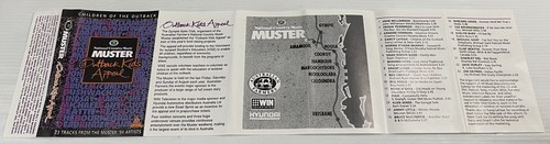 National Country Music Muster Outback Kids Appeal Cassette Tape Apex 1994 - Picture 21 of 24