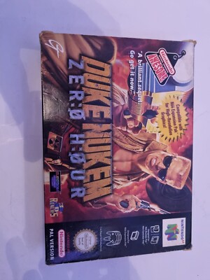 Nintendo 64 - Duke Nukem Zero Hour - PAL Boxed Komplett